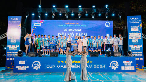 Giải bóng đá CUP VASI MIỀN NAM 2024: SASI lên ngôi, fanzone tạo nên không khí sôi động